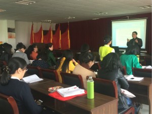 讲座现场